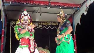 Yakshagana -- Narakasura Moksha - 3 - Madhur - Padre