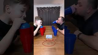 Cup Challenge with Balloons #familygame #partygames #challenge