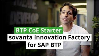 sovanta Offering: BTP CoE Starter | sovanta Innovation Factory for SAP BTP