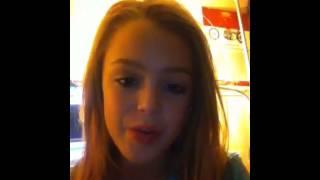 Kierra singing rolling in the deep