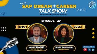 SAP Dream Career Talk Show with Judith O'Callaghan