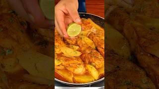 ¡La receta de POLLO y patatas que sorprendió a todos!#shorts #viral