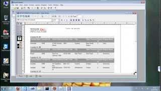 Inicio para crear reportes en Oracle