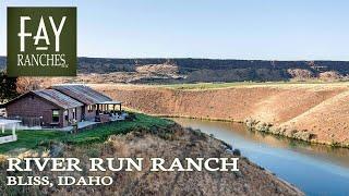 Idaho Home For Sale on Snake River | River Run Ranch | Bliss, Idaho