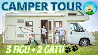 CAMPER TOUR | FINALMENTE NEMO  la nostra CASA su RUOTE con 3 FIGLI e 2 GATTI!