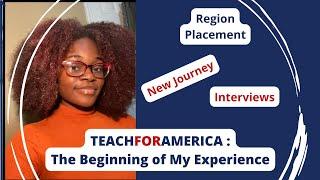 My TFA (Teach For America) Experience: The Beginning