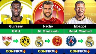 130 CONFIRMED Summer Transfers 2024!  FT. Nacho, Guirassy, Mbappe...