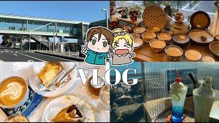 Visit cafes in Hitachi Ibaraki 日立 茨城 | Sea Birds Cafe | SAZA Coffee | Japan Daily Life VLOG ENG SUB