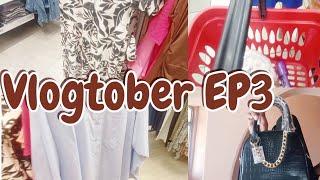 Vlogtober EP3|| shopping for my birthday outfit||what i got for my  birthday 