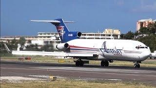 Saint Martin - Powerful Boeing 727 Departure of Amerijet (HD)