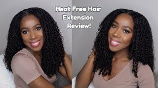 Heat Free Hair Extension Review | Natural Hair | TheLifestyleLuxe