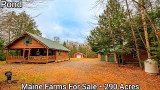 Maine Real Estate For Sale | Maine Cheap Land For Sale | Maine Cabins | Invest In Maine | 290 Acres