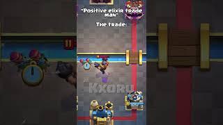 Positive Elixir Trade Fr #clashroyale #gaming #supercell