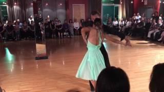 Vasily Anokhin and Kristina Androsenko. Show dance