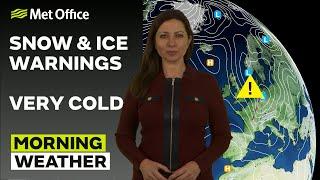 09/01/2025 – Staying very cold – Morning Weather Forecast UK – Met Office Weather