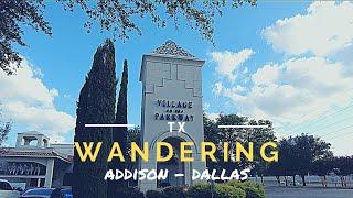 Village on The Parkway - Walking Around Addison-Dallas ,TX in HD1080P/60