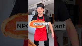 Who's going to pay for all these PIZZAS now?🫠Would you go there?️| NPC restaurant | CHEFKOUDY