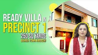 Luxury Villa for Sale in Precinct 1 Bahria Town Karachi | Your Dream Home Awaits! | Ali Lucky