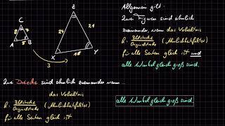 Ähnlichkeit bei Dreiecken nachweisen