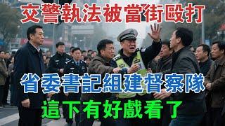 交警執法被當街毆打，省委書記組建督察隊，這下有好戲看了 #大案紀實 #刑事案件 #大案要案