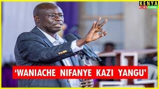 Gachagua ANGRY speech today in Church at Kirinyaga - Listen what he told Ichungwa & Kindiki