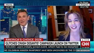 The TechCat on CNN International: DeSantis Launch on Twitter Spaces