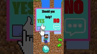 Who should we help? - Herobrine Family VS Noob Family