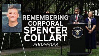 Remembering Cpl. Spencer Collart