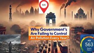 What Makes Delhi's Air So Deadly ?| 4k |Solutions | #memes #facts #fun #funny #funnyvideo#meme