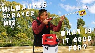 Milwaukee M12 Sprayer - What Is It Good For?!