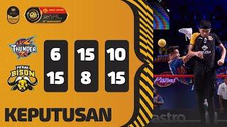 Sorotan Perlawanan: Kuala Lumpur Thunder 1 - 2 Perak Bison | GP Johor | EMAS ANUAR STL 2024