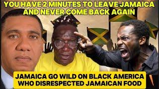 JAMAICAN'S GO WILD ON BLACK AMERICA WHO DISRESPECTED JAMAICAN FOOD AND CULTURE SHE REGRET INSTANTLY