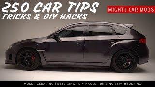 250 CAR TIPS, Tricks & DIY Hacks EVERYONE NEEDS TO KNOW