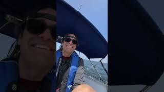 Downwind sailing is the best! #shorts #newportbeach #sailing #sailboat #boatlife