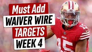 Week 4 Waiver Wire Adds | 2024 Fantasy Football Advice