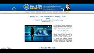All In One Profits Complete Marketing Platform Review Video