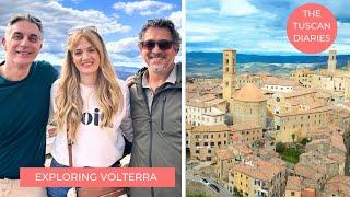 RENOVATION HELP ARRIVES, AND EXPLORE VOLTERRA WITH US!