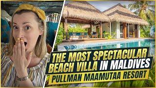 Stylish Beach Villa In Pullman Maldives | The Best Choice For Families | Maldives Travel Vlog