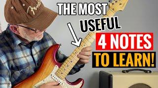 LEAD GUITAR // Best 4 Notes To Learn