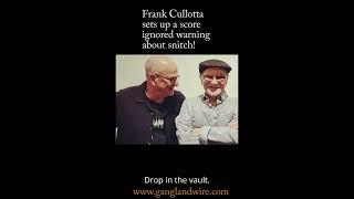 The last caper of Frank Cullotta