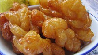 Traditional South African Koeksisters(how to make koeksisters)(Fried dough covered in syrup)JustAnya