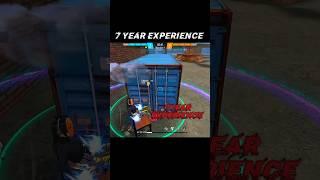 7 year experience  #freefire#shortfeed#ytshorts#tondegamer#S2GXFF