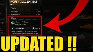 ONCE HUMAN HONEY GLAZED MEAT RECIPE LOCATION UPDATED