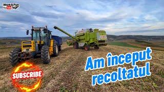 Recoltăm soia #Agriculture #Claas #Renault