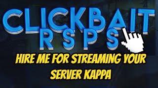 Rsps Streamer For advertising your server.