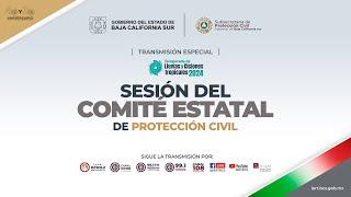 ️Sesión del Consejo Estatal de Protección Civil - 12 de septiembre 2024. ¡Acompáñanos!