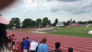 Arianna Mack 2016 Indiana USATF Championships 3rd Place 200M