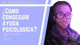 ¿Cómo conseguir ayuda psicológica?