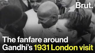 The fanfare around Gandhi’s 1931 London visit