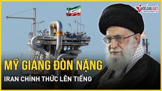 Chiến sự Trung Đông: Iran chính thức lên tiếng vụ Mỹ giáng đòn nặng nề giữa căng thẳng với Israel